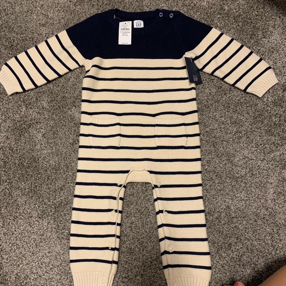 Gap Baby knit Stripe One-Piece